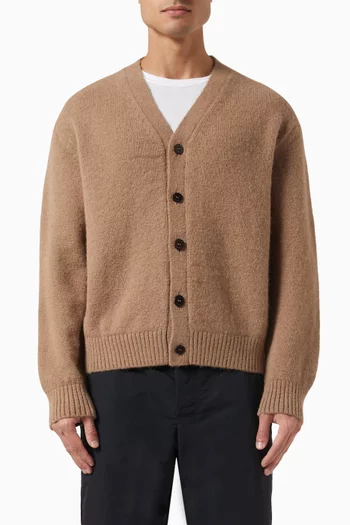 Le Cardigan Jacquemus in Alpaca Wool-blend