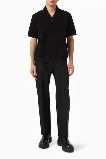 The Scala Polo Shirt in Stretch Viscose