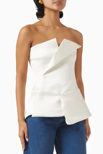 Corset Tuxedo Top