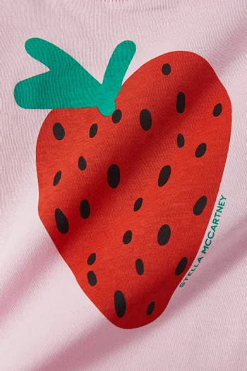 Strawberry T-shirt in Organic Cotton