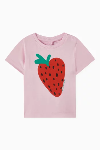 Strawberry T-shirt in Organic Cotton