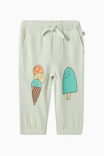 Baby Ice Cream Sweatpants in Cotton