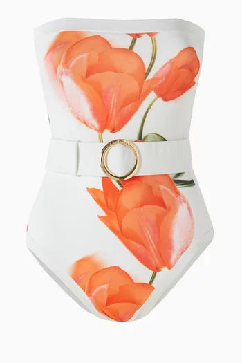 Whitney One-piece Swimsuit in Stretch Nylon