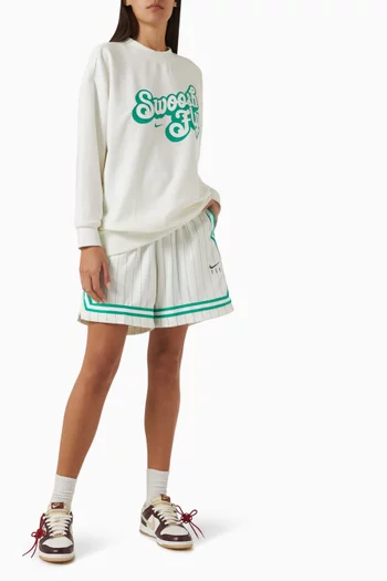 Swoosh Fly Dri-FIT Oversized Basketball Sweatshirt in French-terry