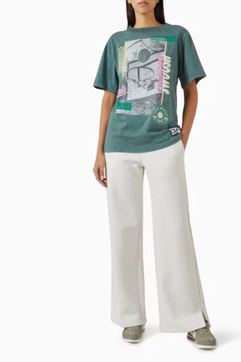 Swoosh Basketball T-shirt in Cotton