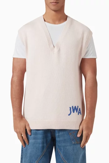 JWA Crewneck Sweater in Cotton Blend