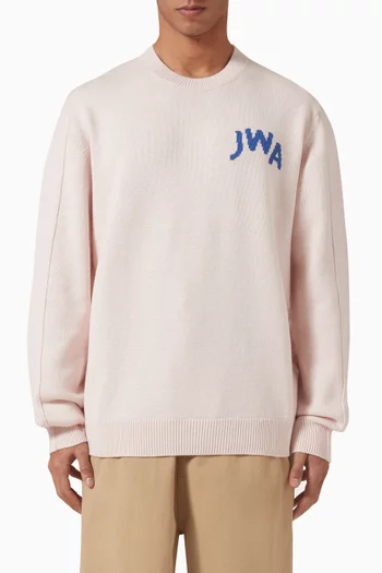 JWA V-neck Vest in Cotton Blend