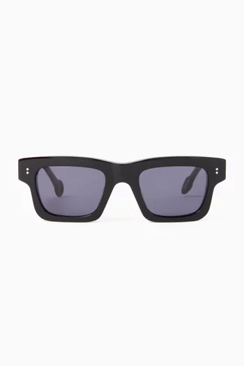 Rectangle Sunglasses in Acetate