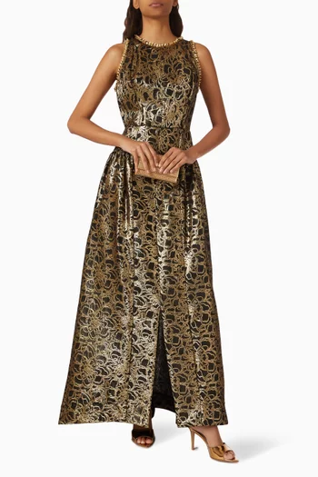 Coneflower Textured Gown