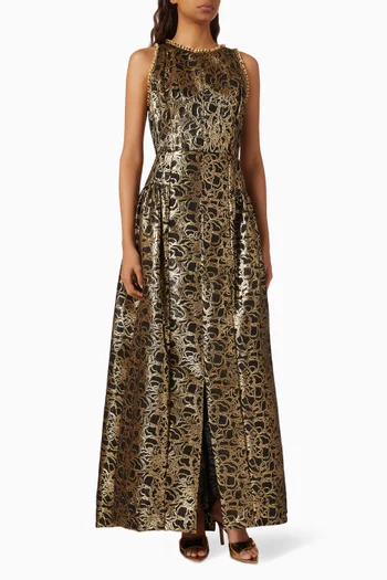 Coneflower Textured Gown