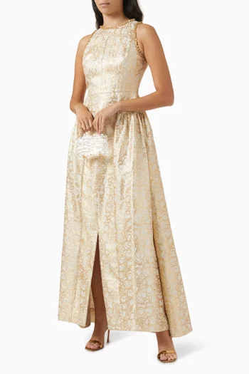 Coneflower Textured Gown