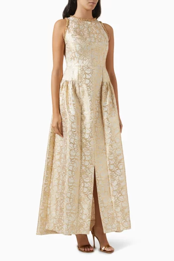 Coneflower Textured Gown