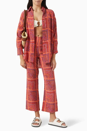 Prinkipo Shirt in Vegan Silk