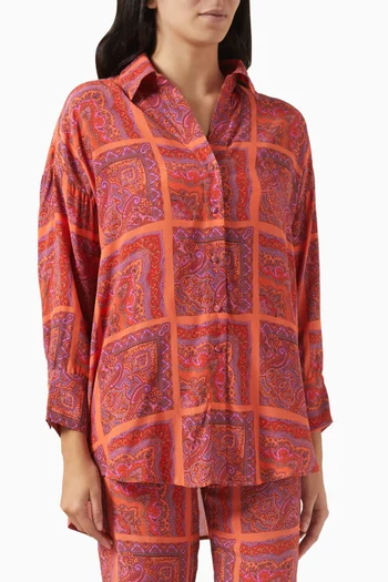 Prinkipo Shirt in Vegan Silk