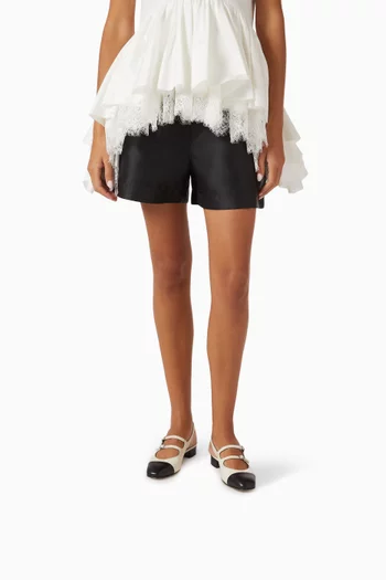 Abricot 20 Slingback Ballet Flats in Leather