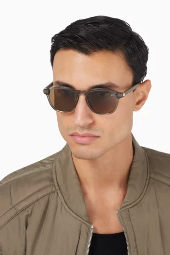 Rollagas D-frame Sunglasses
