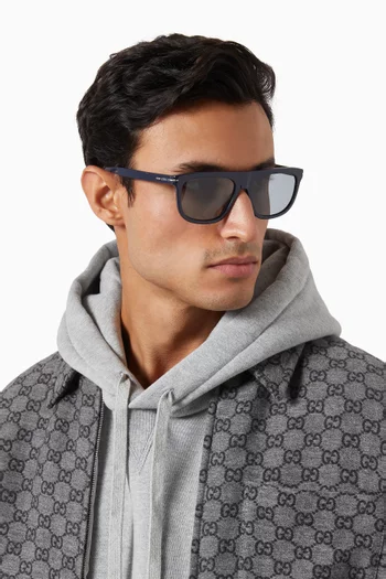 D-frame Sunglasses in Acetate