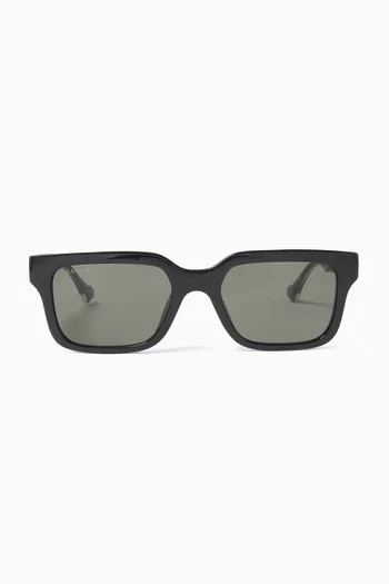 D-frame Sunglasses in Acetate