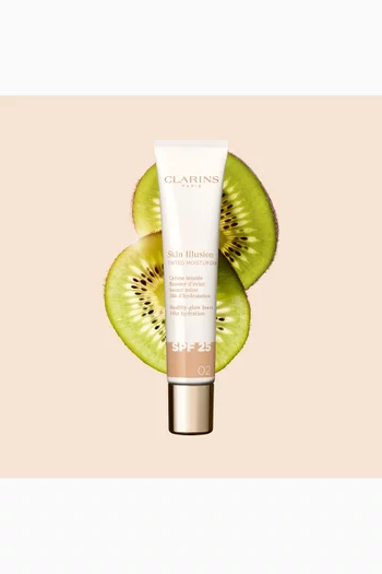 02 Skin Illusion Tinted Moisturizer SPF25, 40ml
