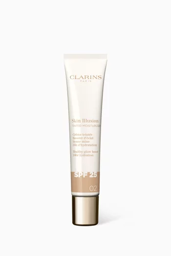 02 Skin Illusion Tinted Moisturizer SPF25, 40ml