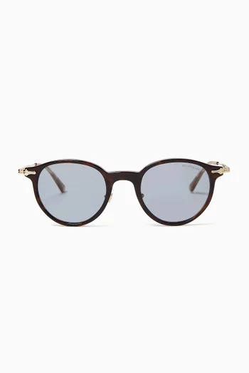 Round Sunglasses in Acetate