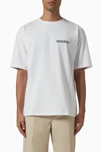 تي شيرت بعبارة Guilty Parties ونقشة نمر قطن