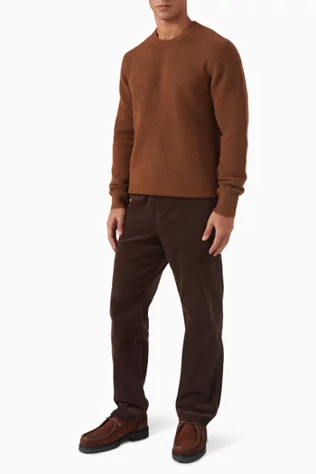 Butler O-N Sweater in Wool-blend Knit