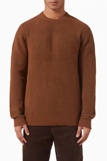 Butler O-N Sweater in Wool-blend Knit