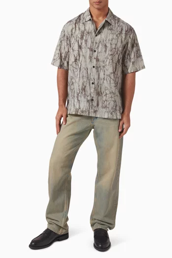 Saayo X Shirt in Organic Cotton-blend