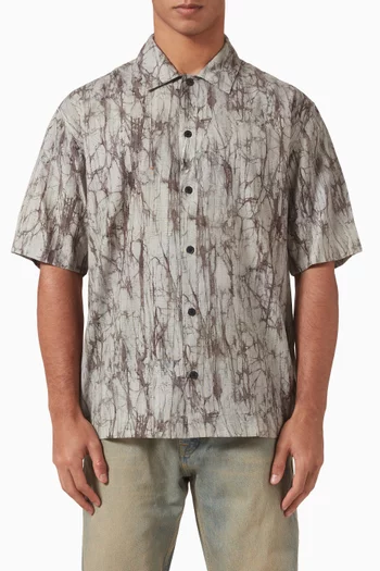 Saayo X Shirt in Organic Cotton-blend