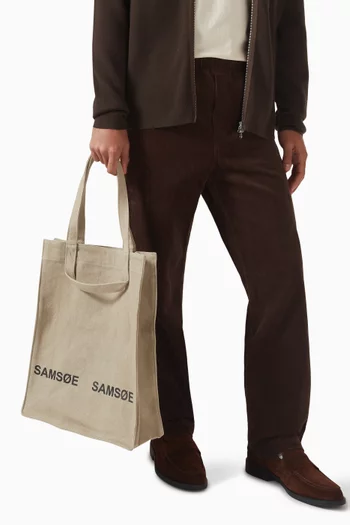 Salucca Shopper Tote Bag  in Cotton-canvas