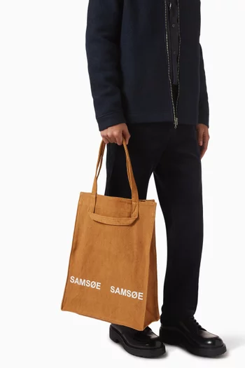 Salucca Shopper Tote Bag  in Cotton-canvas
