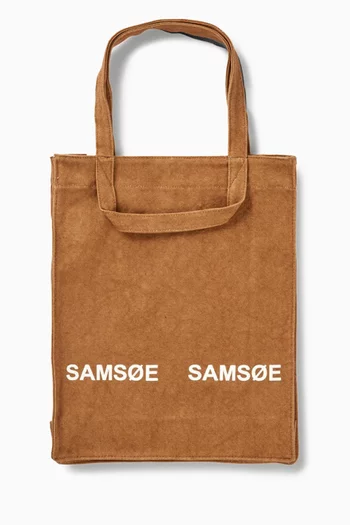 Salucca Shopper Tote Bag  in Cotton-canvas