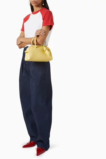 Le Petit Turismo Small Tote Bag in Grainy Leather