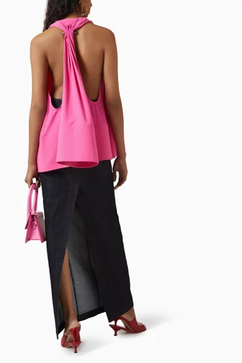 Le Haut Norma Top in Satin