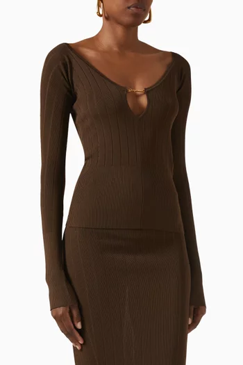 Le Haut Pralu Top in Viscose Blend
