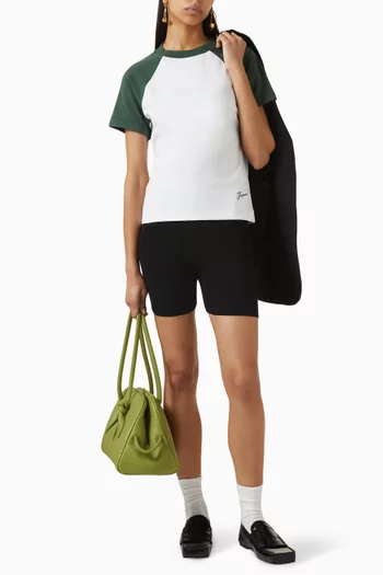 Le Mini Baseball T-shirt in Cotton Blend