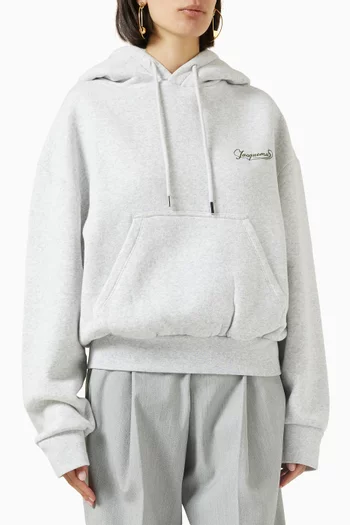 The Corto Oversized Hoodie in Cotton Fleece
