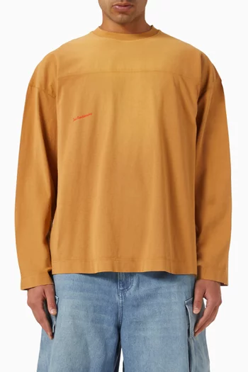 Garment-dye T-shirt in Cotton