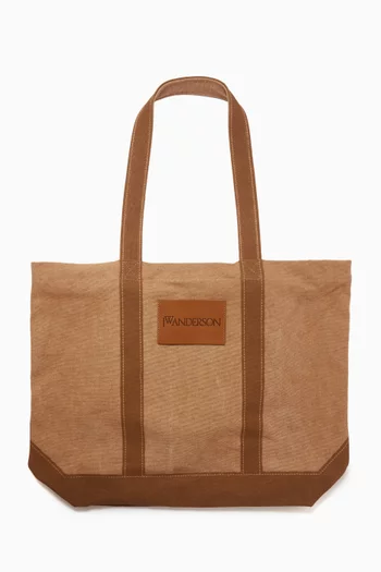 Logo Tote in Canvas