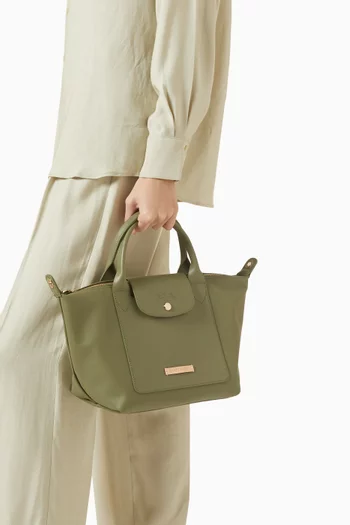 Le Pliage Du Jardiner Xtra Bag in Leather