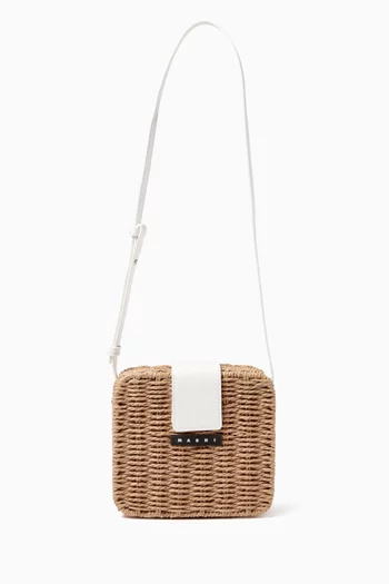 Pic-Nic Bag in Raffia-effect Fabric