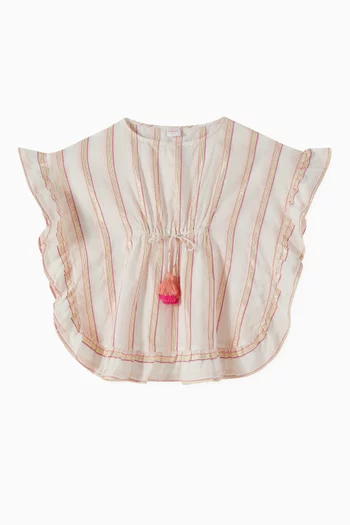 Lurex Striped Kaftan