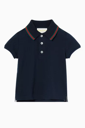 Polo Shirt in Cotton Piquet