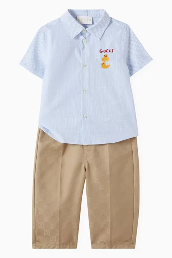 GG Pants in Cotton