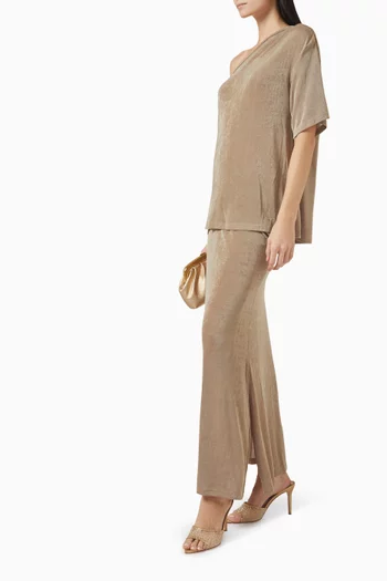 Maple Top & Skirt Set