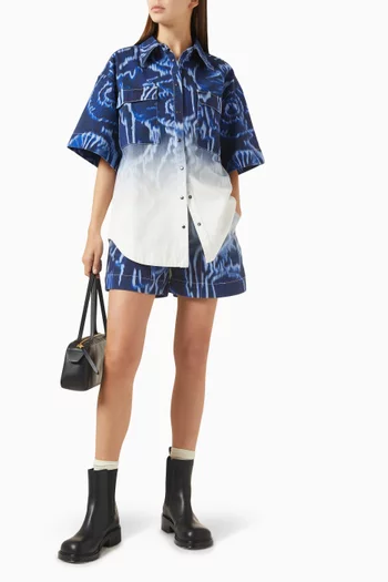 قميص ميليك دينم قطني