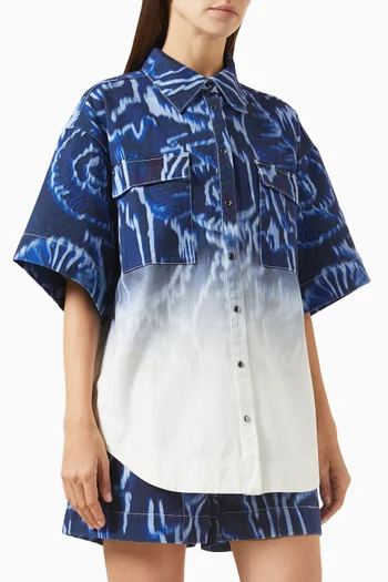 قميص ميليك دينم قطني