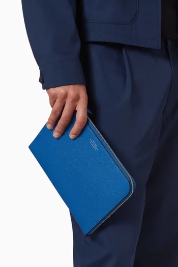 Slim Pouch in Panama Leather