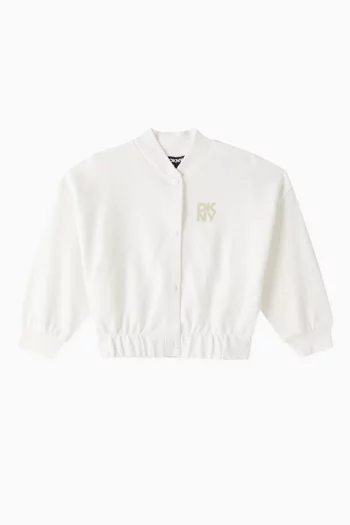 Graphic Logo Cardigan